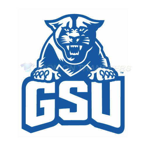 Georgia State Panthers Logo T-shirts Iron On Transfers N4482